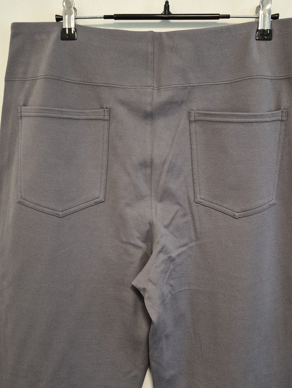 Halara High Waisted Tummy Control Bootcut Work Pants Grey Size Large NWT - Picture 10 of 13